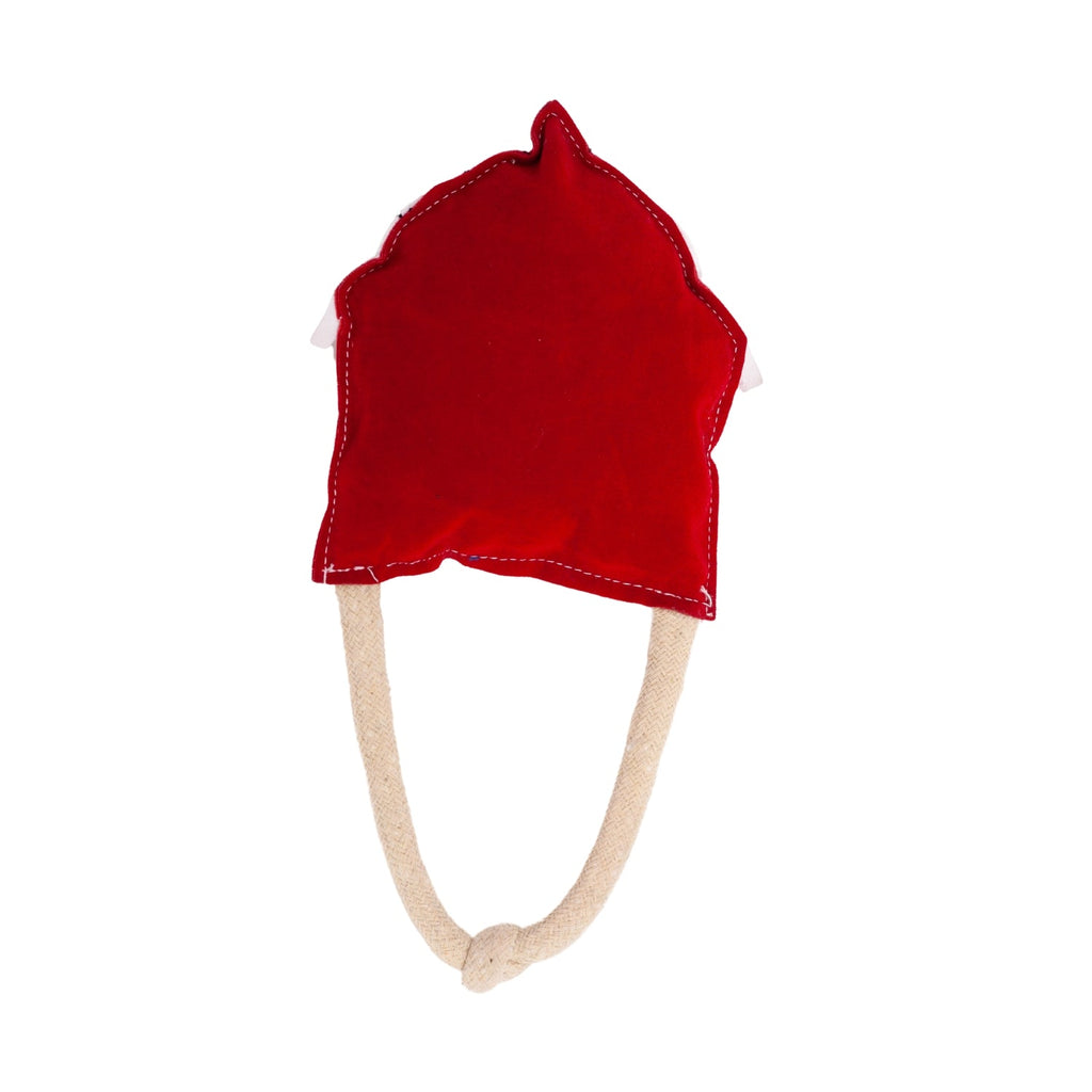 Country Living Faux Leather Red Barn Dog Chew Toy – Safe, Long-Lasting, and Non-Toxic - Elite Pet Collective