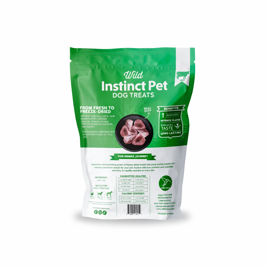 Freeze-Dried Beef Lung for Dogs - Elite Pet Collective