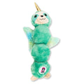 Mystical Mint Winged Sloth Plush Dog Toy – with Squeaker & Crinkle Paper for Fun Play - Elite Pet Collective
